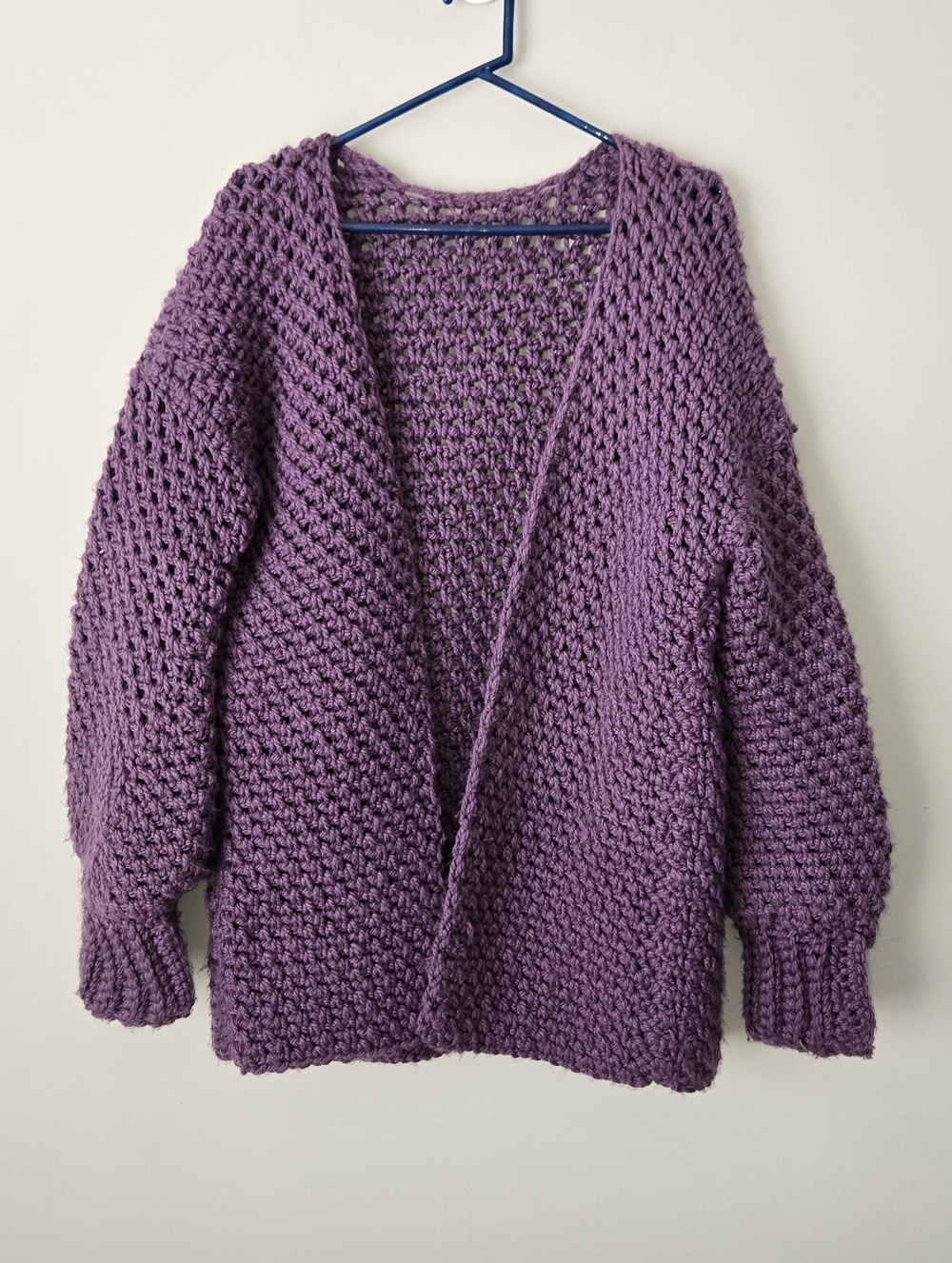 Chunky Crochet Cardigan Handmade